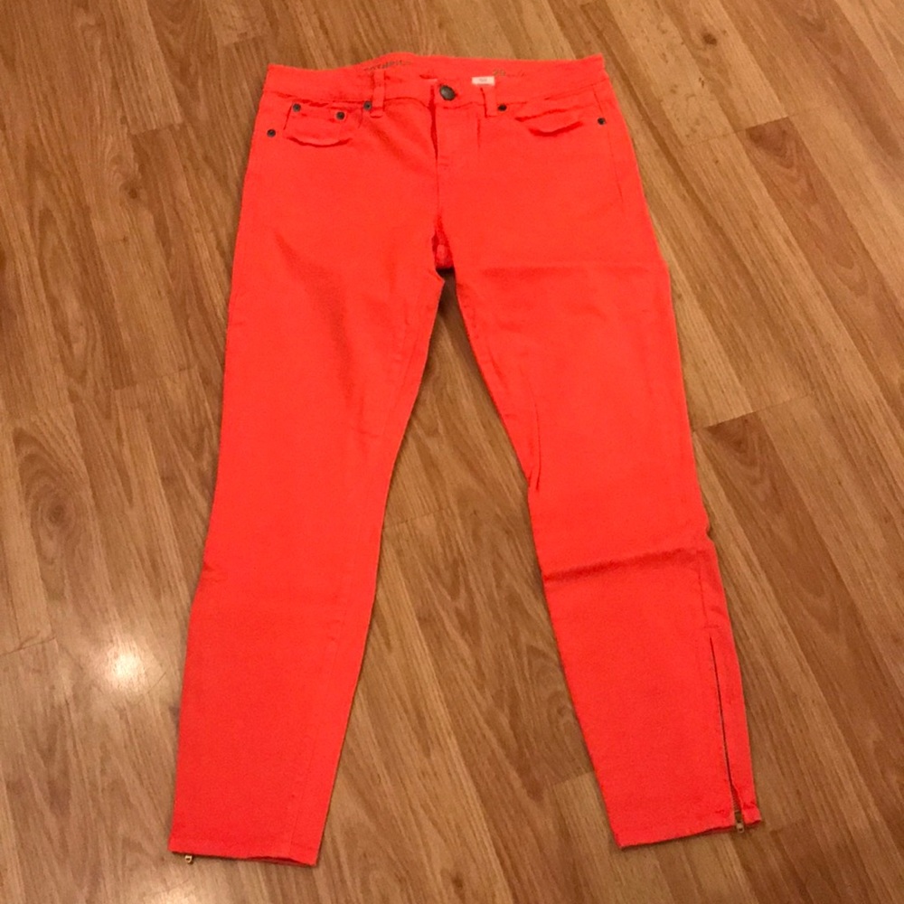 jCtew toothpick jeans